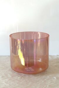 Morganite Palladium 7" B-5 Limited Edition Air Element added Crystal Tones